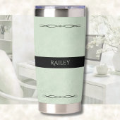 Office Chic Sage Green Desk Accessory Thermobecher