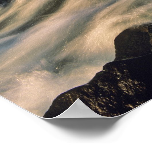 Office Covered Bridge, die längste in Oregon Poster (Ecke)