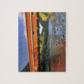 Office Covered Bridge ist die längste in Oregon be Puzzle (Vertikal)