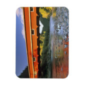 Office Covered Bridge mit der längsten in Oregon b Magnet (Vertikal)