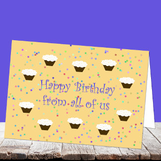 Office CoWorker Birthday Card von der Gruppe Karte