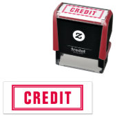 OFFICE CREDIT SELBSTINKENDE BRIEFMARKE PERMASTEMPEL (Beispiel)