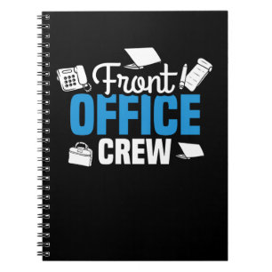 Office-Crew-Frontleiter Notizblock