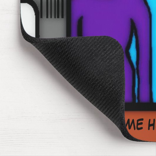 Office Diva Cartoon Mousepad (Ecke)