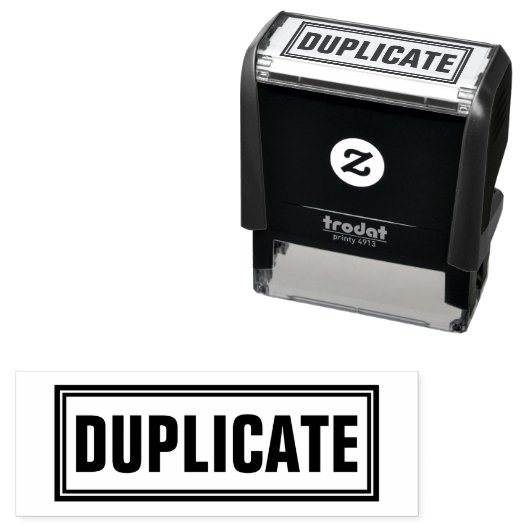 OFFICE DUPLICATE BRIEFMARKE PERMASTEMPEL (Beispiel)