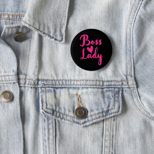 Office Employee Bosses Day Female Boss Ceo Manager Button (Beispiel)