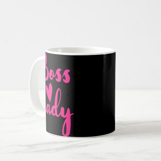 Office Employee Bosses Day Female Boss Ceo Manager Kaffeetasse (Vorderseite Links)