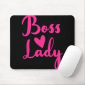 Office Employee Bosses Day Female Boss Ceo Manager Mousepad (Mit Mouse)