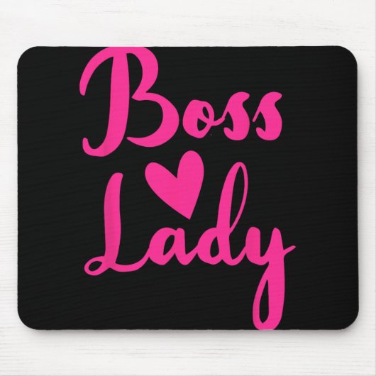 Office Employee Bosses Day Female Boss Ceo Manager Mousepad (Vorne)