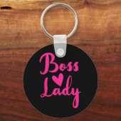 Office Employee Bosses Day Female Boss Ceo Manager Schlüsselanhänger (Vorderseite)