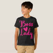 Office Employee Bosses Day Female Boss Ceo Manager T-Shirt (Vorne ganz)