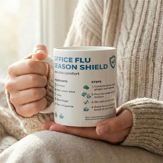 Office Flu Season Tea Routine Recipe Kaffeetasse