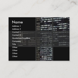 Office Gebäude Business Card Visitenkarte