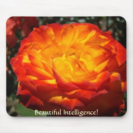 OFFICE-Geschenke Schöne Rose Mousepad (Vorne)