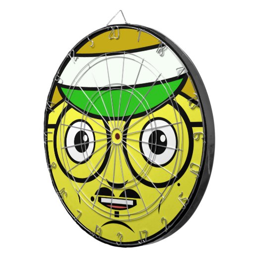 Office-Gesicht Dartscheibe (Vorderseite rechts)