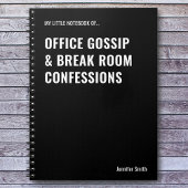 Office Gossip Workplace Notizblock