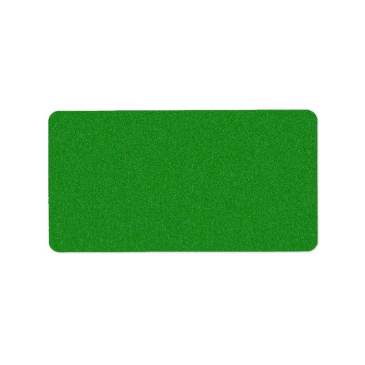 Office Green Star Dust Adressaufkleber (Vorne)