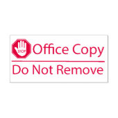 Office-Kopie wird nicht entfernt Permastempel (Design)