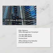 Office Management Real Anwesen Business Cards Visitenkarte (Vorne/Hinten)