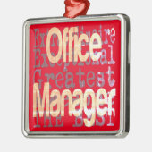 Office Manager Extraordinator Ornament Aus Metall (Links)