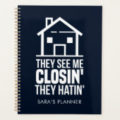 Office-Manager für Real Anwesen Agent 2025 Planer (Vorderseite)