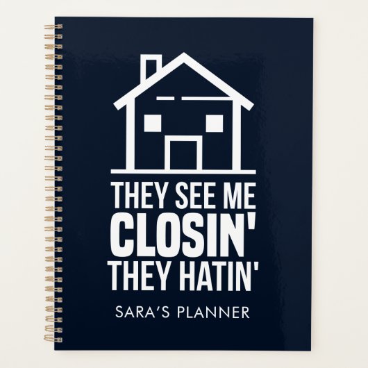 Office-Manager für Real Anwesen Agent 2025 Planer (Vorderseite)