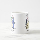 Office-Mitarbeiter wird erkannt. Funny Office Kaffeetasse (Mittel)