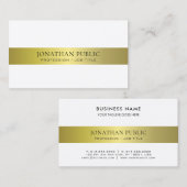 Office Modern Stylish Attorney Director Schlicht L Visitenkarte (Vorne/Hinten)