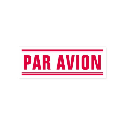 OFFICE PAR AVION MAIL BRIEFMARKE PERMASTEMPEL (Design)