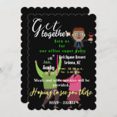 Office-Party Einladung (Vorne/Hinten)