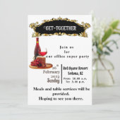 Office-Party Einladung (Stehend Vorderseite)