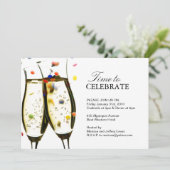 Office-Party Einladungen (Stehend Vorderseite)