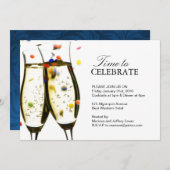 Office-Party Einladungen (Vorne/Hinten)