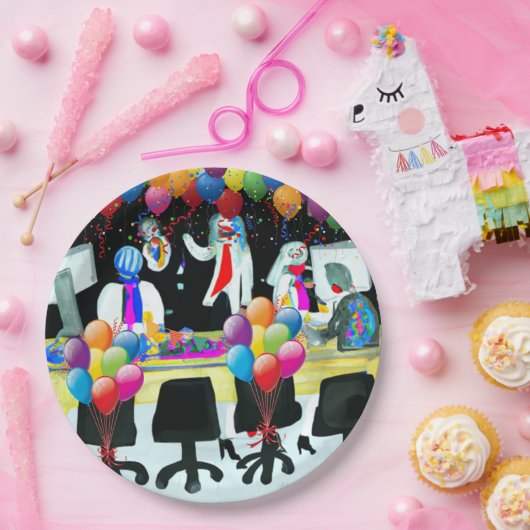 Office-Party Pappteller (Party)