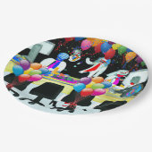 Office-Party Pappteller (Schrägansicht)