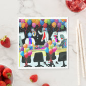 Office-Party Serviette (Beispiel)