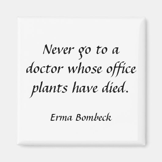 Office-Pflanze Magnet (Vorne)