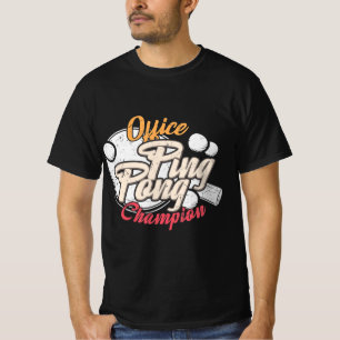 Office Ping Pong Champion  T-Shirt