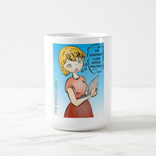 Office Politics Cartoon Tasse (Mittel)