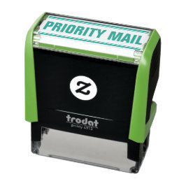 OFFICE PRIORITY MAIL SELBSTINKENDE BRIEFMARKE PERMASTEMPEL