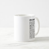 Office-Regeln Kaffeetasse (VorderseiteRechts)