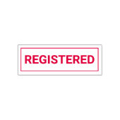 Office-REGISTRIERTE E-Mail-Briefmarke Permastempel (Design)