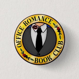 Office Romance Book Club Abzeichen Button