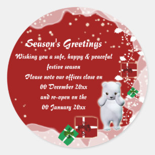 Office schließt offene Daten-Sensibilisierung Runder Aufkleber