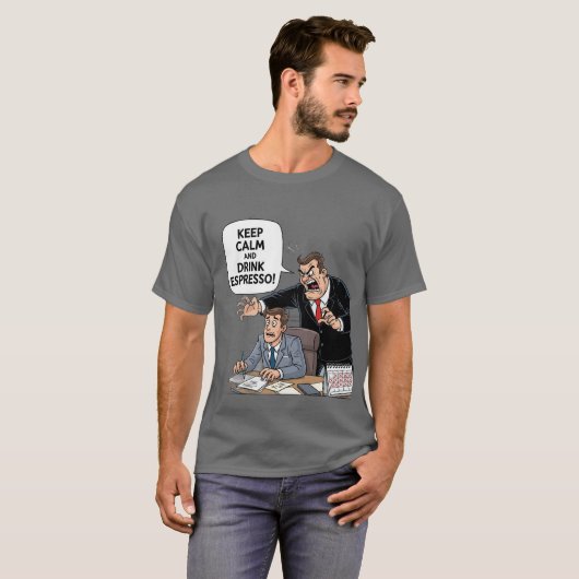 Office Scream T-Shirt (Vorne ganz)