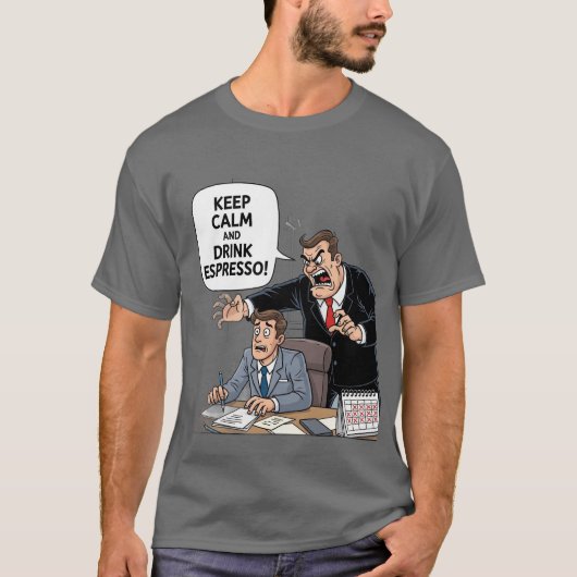 Office Scream T-Shirt (Vorderseite)