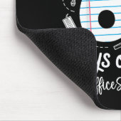 Office Secretary Survived 67 Days Of School Humor  Mousepad (Ecke)