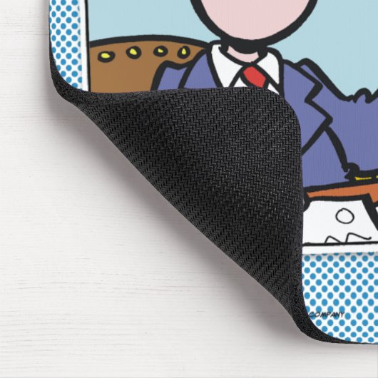 Office Sick Days Mousepad (Ecke)