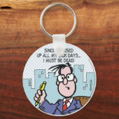 Office Sick Days Schlüsselanhänger (Vorderseite)