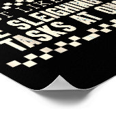 Office Squad Most Likely To Be Sleighing 67 Tasks Poster (Ecke)